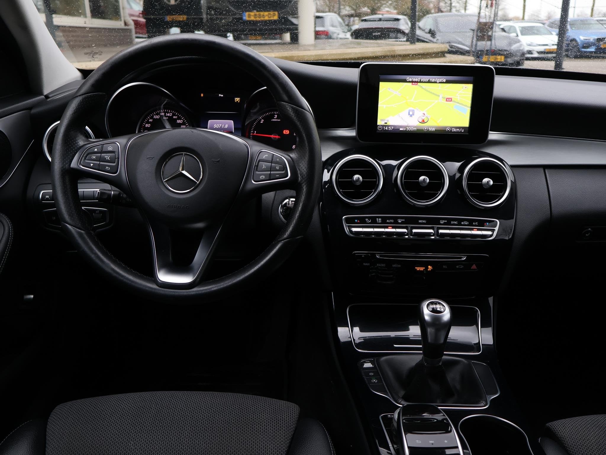 Mercedes-Benz C-klasse 200 CDI PRESTIGE + WEGKL. TREKHAAK |, Auto's, 1385 kg, Gebruikt, 4 cilinders, Automatische klimaatregeling