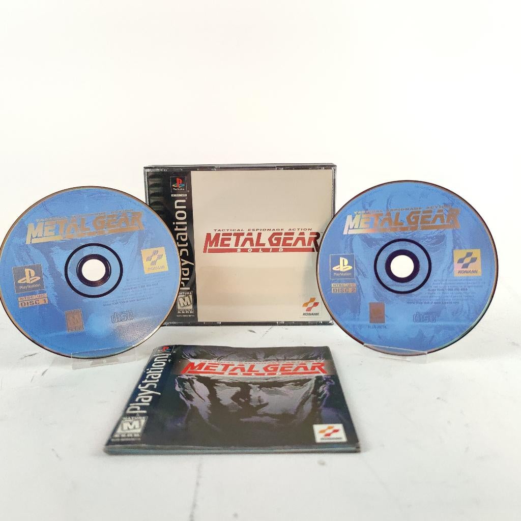 Metal gear Solid ps1 ntsc || Nu voor maar € 69.99, Spelcomputers en Games, Games | Sony PlayStation 1, Avontuur en Actie, Gebruikt