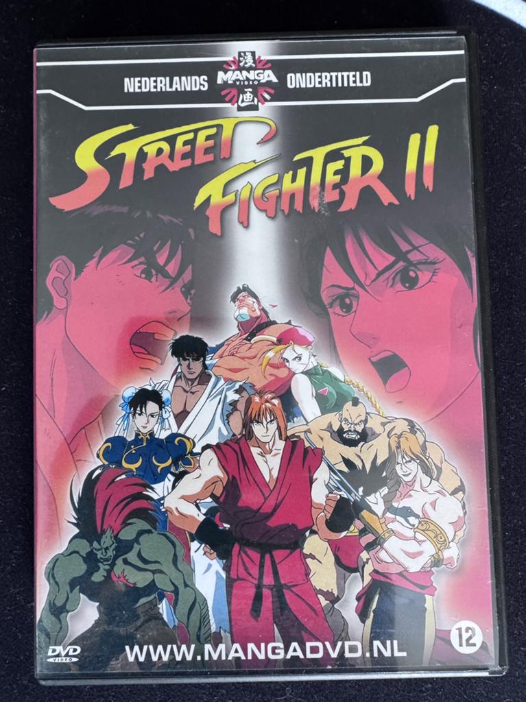 Street Fighter anime DVD set Street Fighter II + Alpha Zero, Vanaf 16 jaar, Ophalen of Verzenden, Zo goed als nieuw