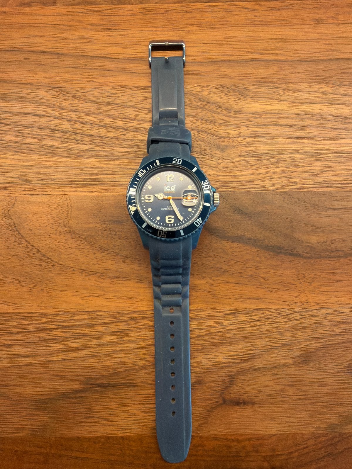 Nette Ice-Watch - Blauw Polshorloge, Overige merken, Kunststof, Polshorloge, Ophalen of Verzenden