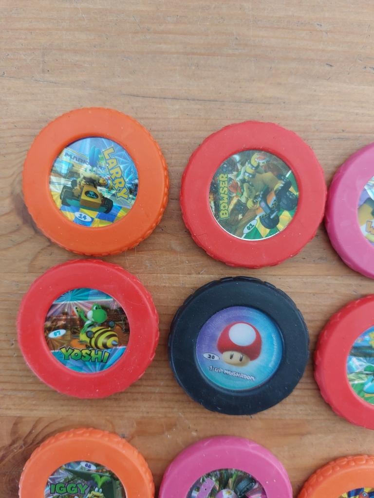 Mario coins met speciale paddenstoel, Verzamelen, Supermarktacties, Ophalen of Verzenden