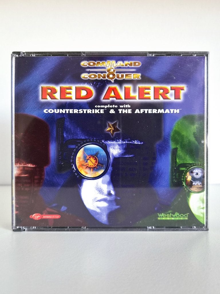 Command & Conquer Red Alert + Counterstrike & Aftermath - PC, Gebruikt, 1 speler, Ophalen of Verzenden, Strategie en Constructie