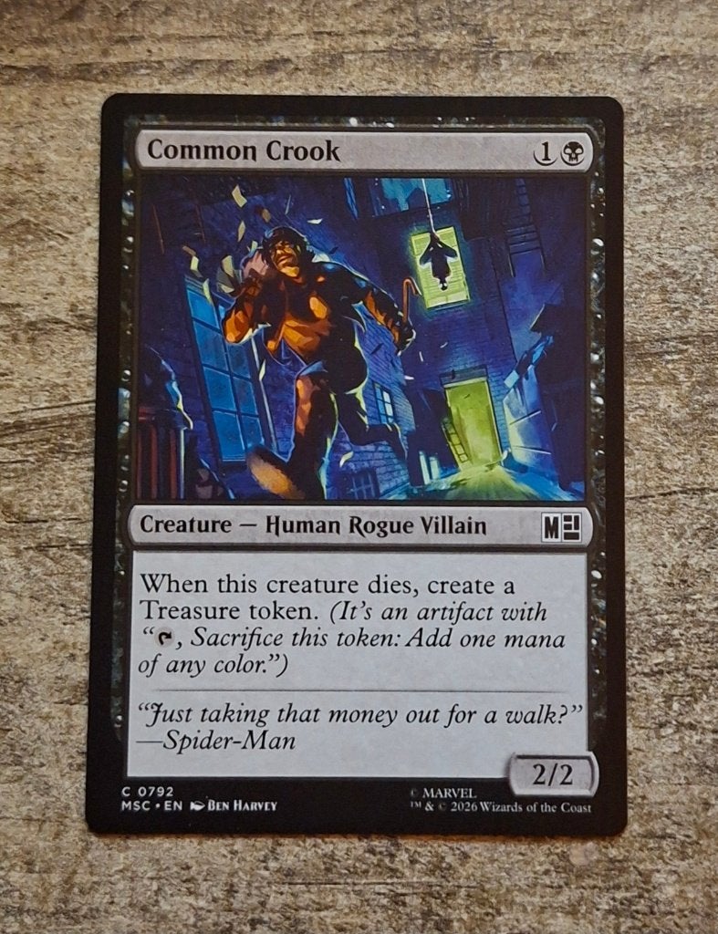 Common Crook - Magic the Gathering, Verzenden, Zo goed als nieuw, Losse kaart