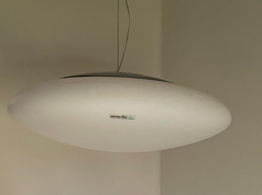 Murano Due hanglamp, Huis en Inrichting, Lampen | Hanglampen, Ophalen, Zo goed als nieuw, Glas, Modern