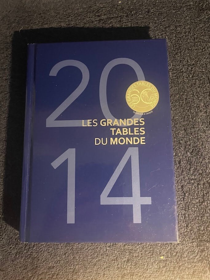 Boek: Les grandes tables du Monde 2014 – Marc Haeberlin., Marc Haeberlin., Zo goed als nieuw, Overige typen, Ophalen of Verzenden