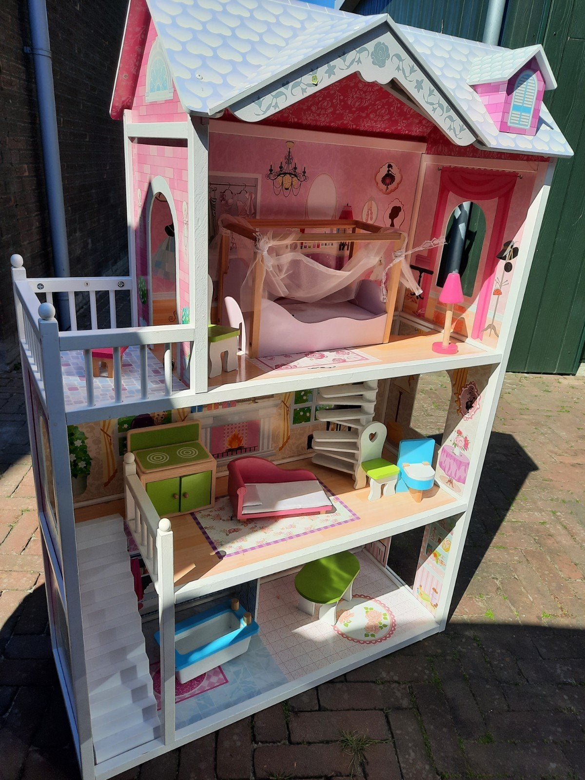 Poppenhuis, Ophalen, Gebruikt, Poppenhuis