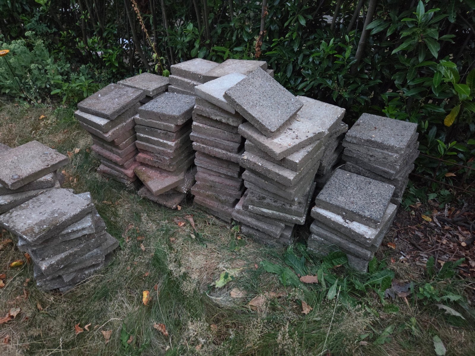 Betonnen stoeptegels 30x30 cm, circa 100 stuks, Ophalen, Gebruikt, 10 m² of meer, Beton