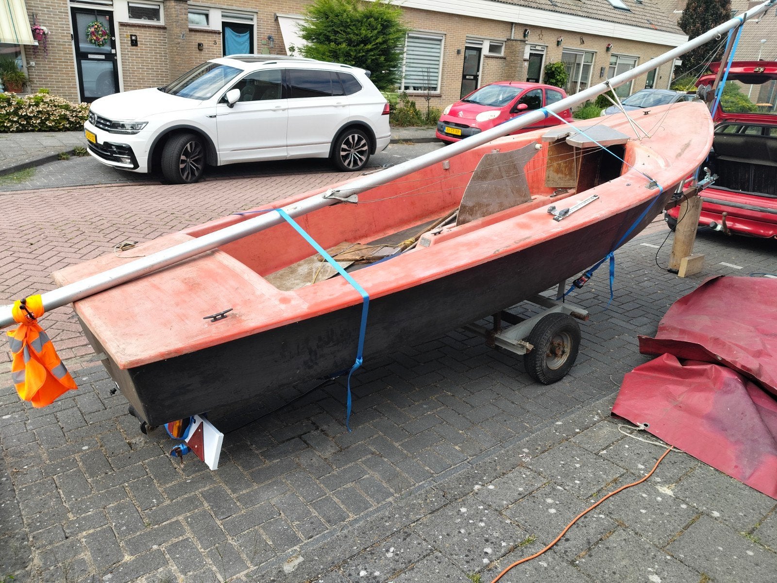 Nauta Tornado 490 - Projectboot met zeilen, Ophalen, Gebruikt, Zeilboot