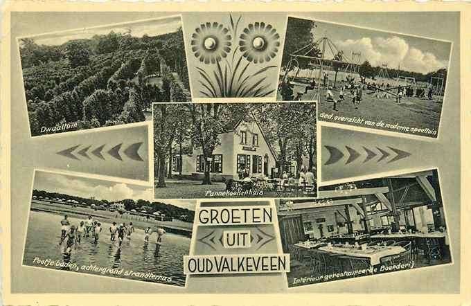 301-429-021 Groeten uit Oud Valkeveen, Verzenden, Voor 1920, Zuid-Holland