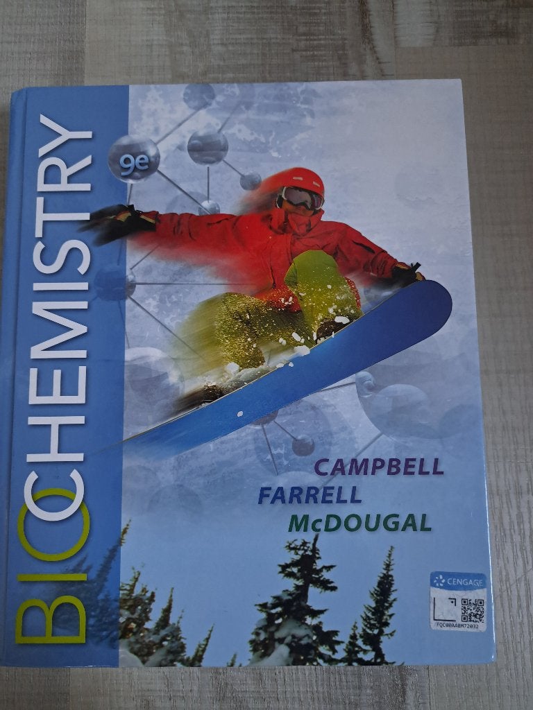 Studieboek Bio Chemistry, Ophalen of Verzenden, Campbell, Urry, Cain, Wasserman, Minorsky, Orr, Beta, WO