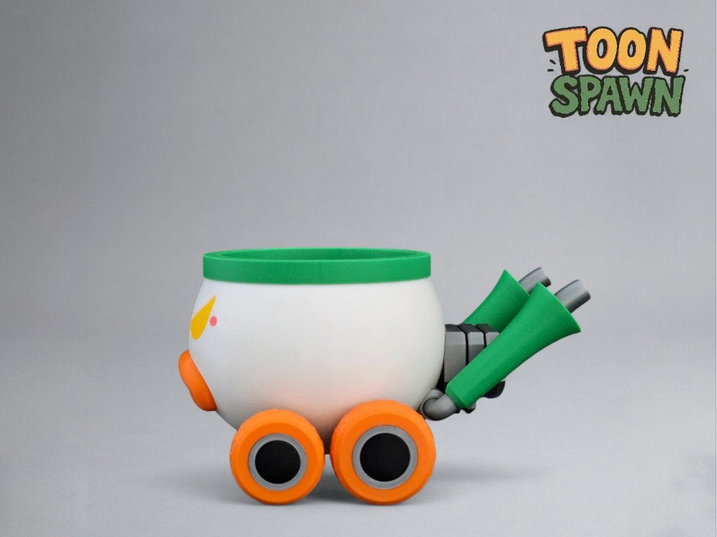 Bowser Jr. Clown Car – 13,5 cm – Super Mario Figuur, Ophalen of Verzenden, Nieuw, Overige typen
