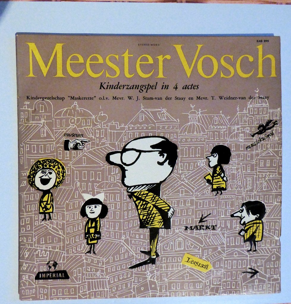 Meester Vosch, kinderzangspel, LP, Gebruikt, Overige componisten, Overige formaten