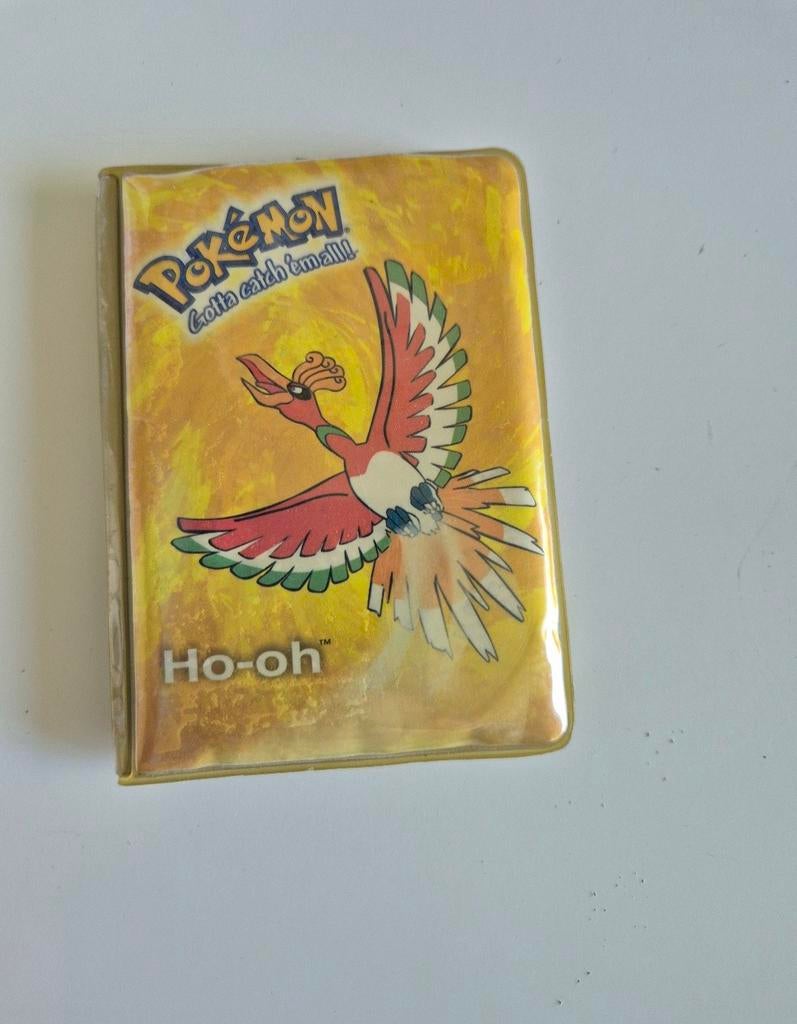 Pokémon Ho-oh Kaartenmapje - Vintage Verzamelmap, Ophalen of Verzenden, Gebruikt, Overige typen