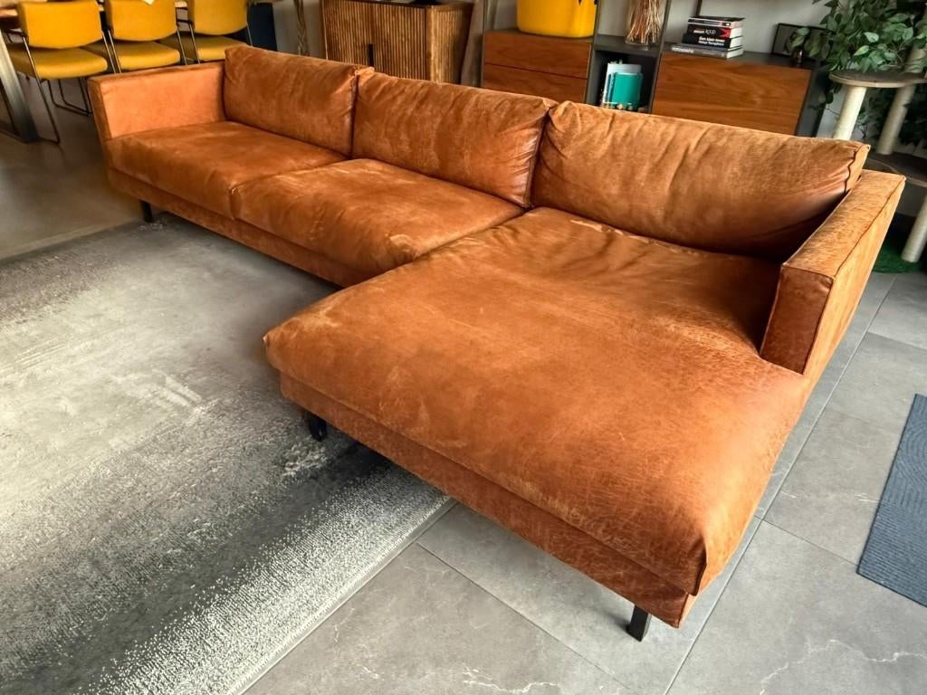 Bodilson Bank met chaise longue, Huis en Inrichting, Ophalen, Gebruikt, 125 tot 150 cm, 300 cm of meer