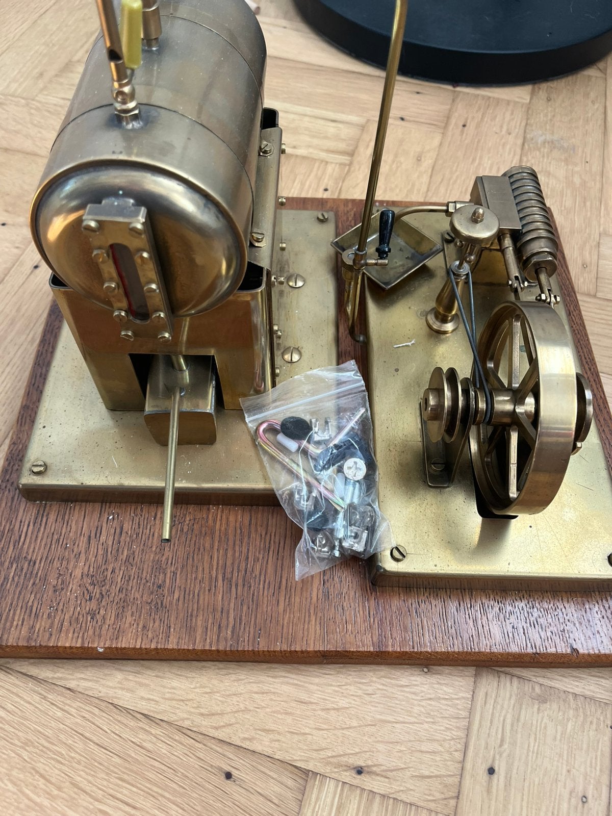 Messing stoommachine zelfbouw?, Ophalen of Verzenden, Zo goed als nieuw