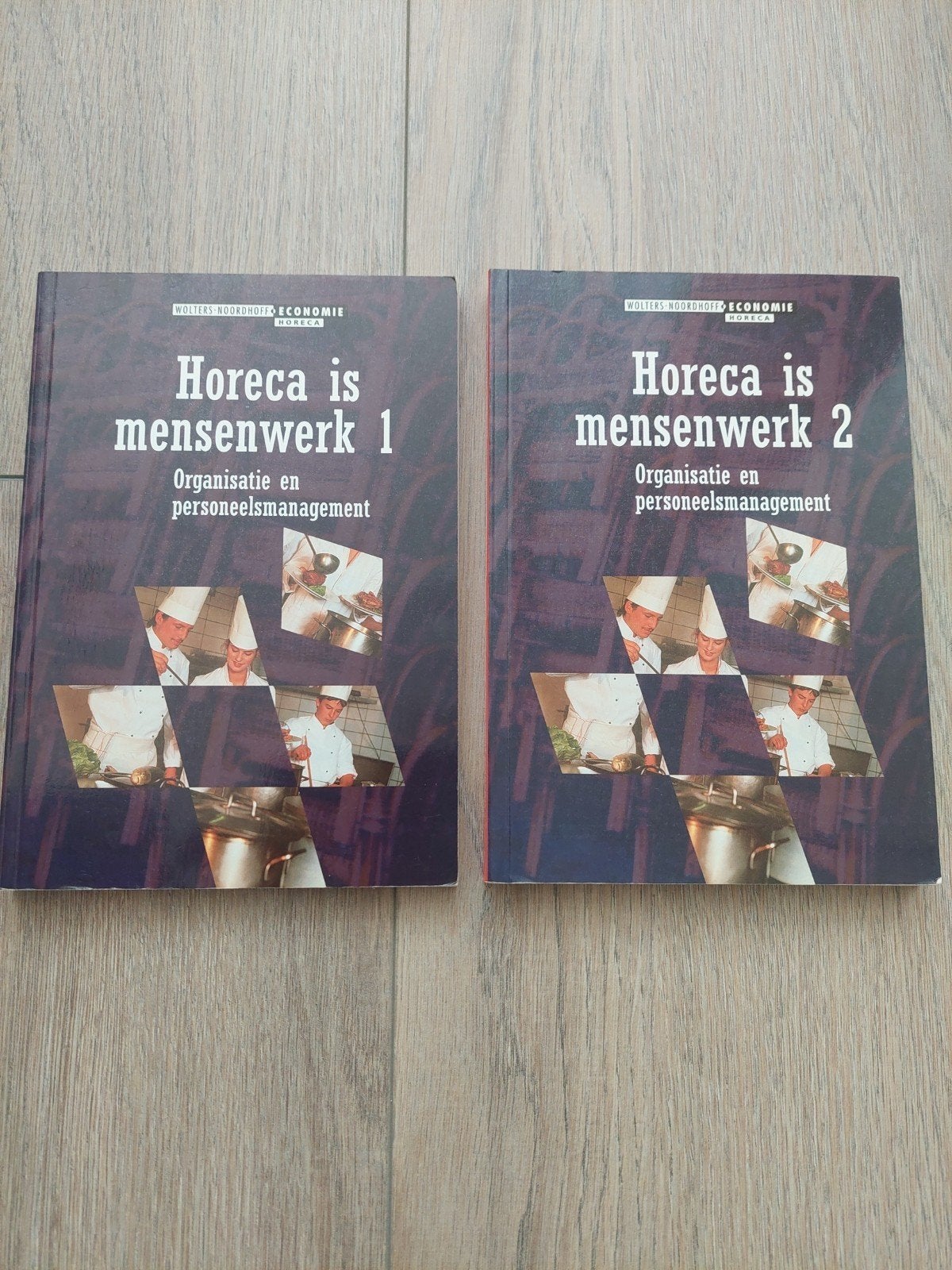 Horeca is mensenwerk deel 1 en 2, Boeken, Studieboeken en Cursussen, Ophalen of Verzenden, Beta, Zo goed als nieuw, MBO