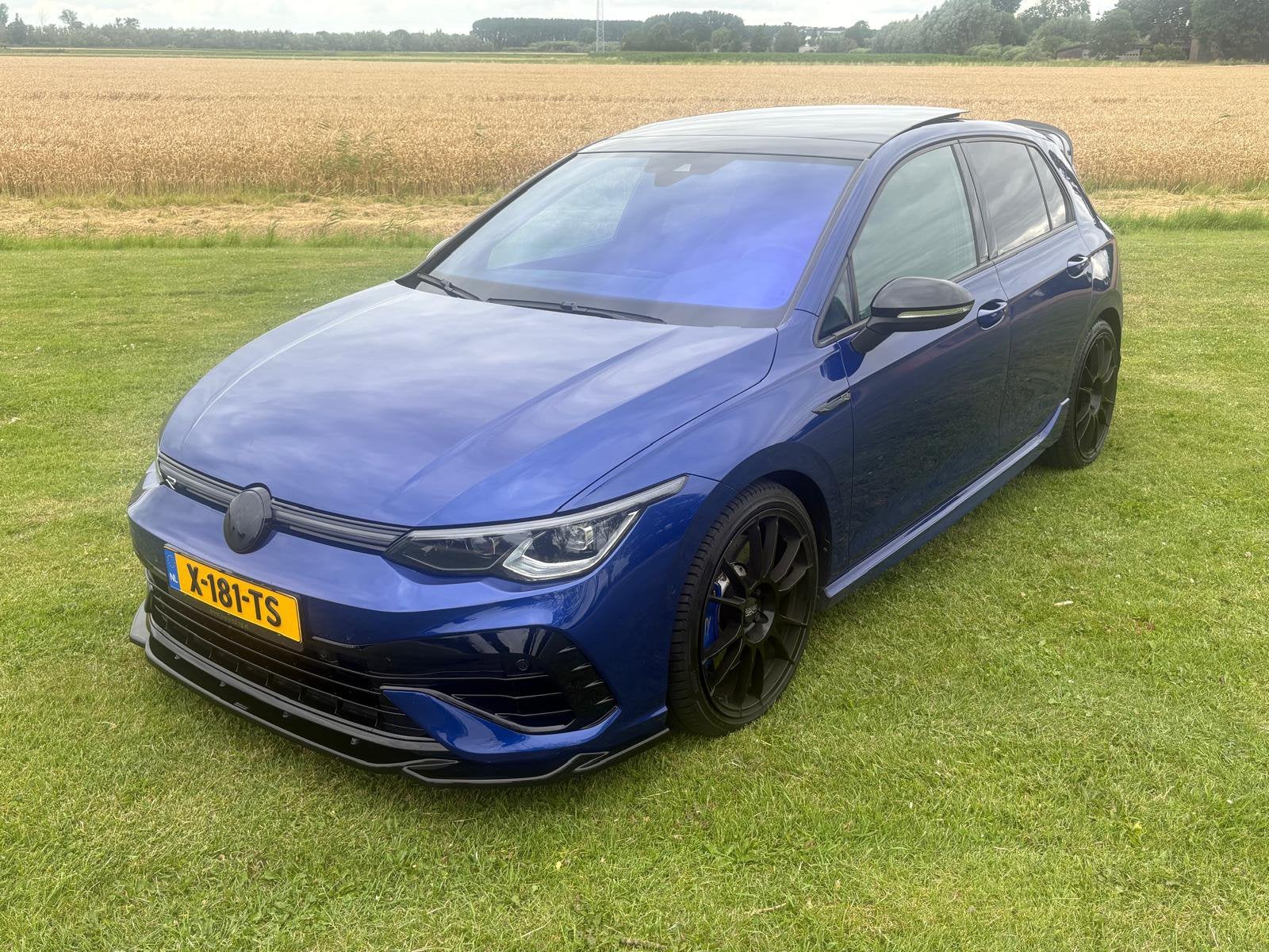 Volkswagen Golf 8r  2.0 TSI R 320pk 7-DSG 4MOTION 2021 Blauw, Auto's, Volkswagen, Automaat, 4 cilinders, 1984 cc, Alcantara