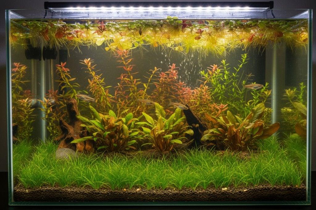 Medaka Aquariumplanten Mix – Plantenpakket voor Medaka, Inclusief planten, Plant(en), Steen of Hout, Nieuw, Overige merken
