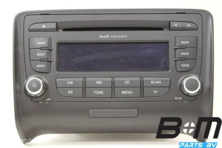Audi Concert radio/CD Audi TT 8J 8J0035186E, Gebruikt