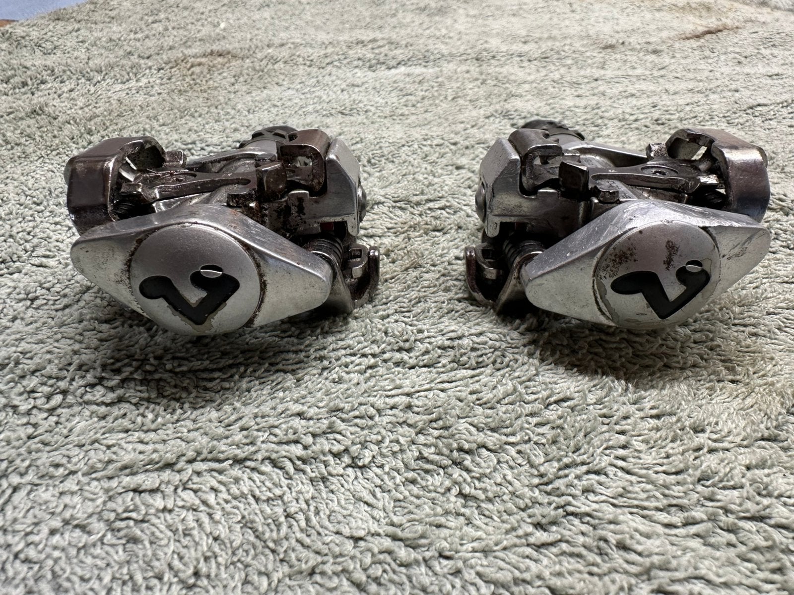 Shimano PD-M515 SPD klikpedalen MTB / Gravel, Crankstel of Pedalen, Gebruikt, Staal, Ophalen of Verzenden