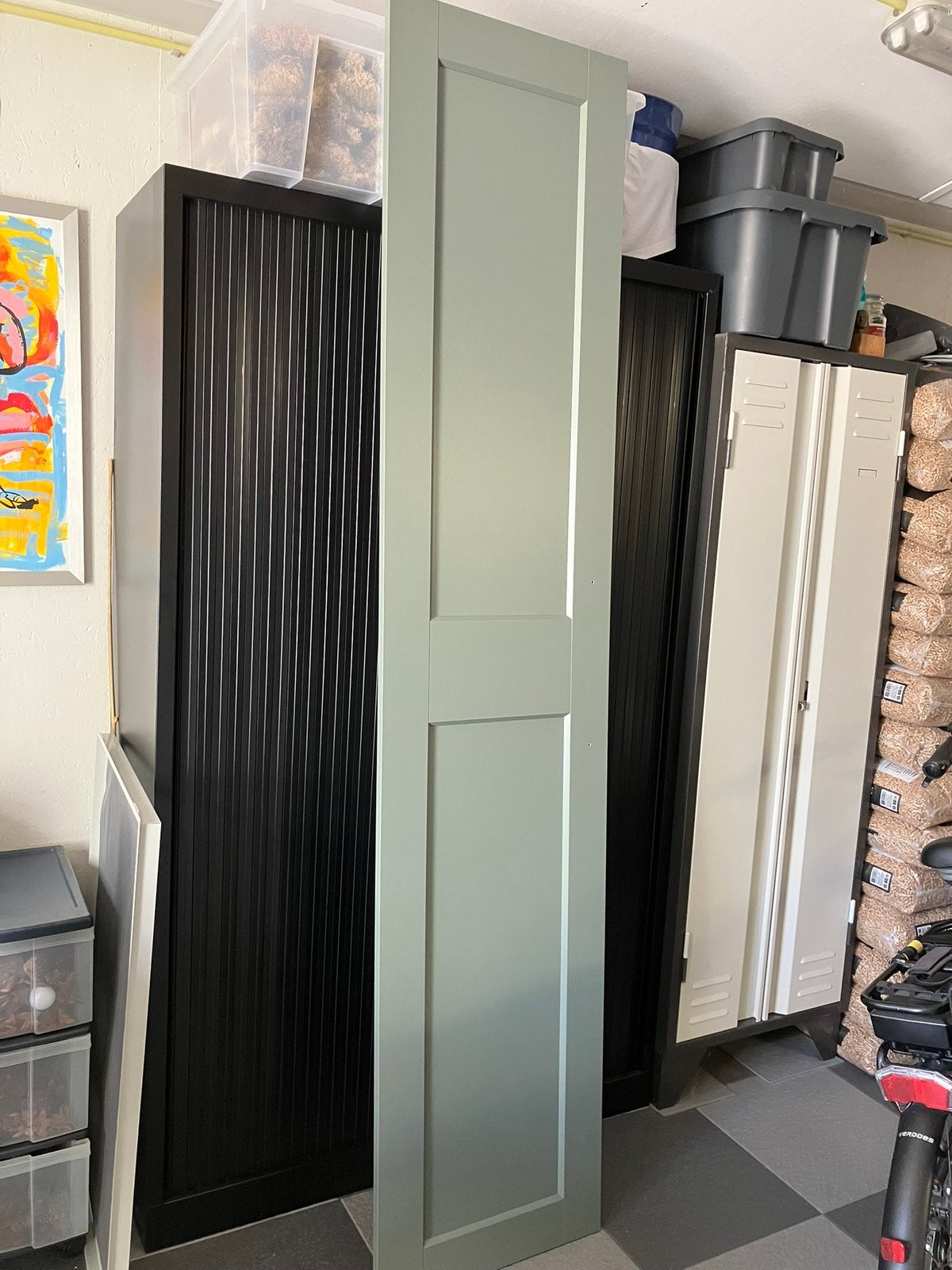 Deur Ikea Pax, Huis en Inrichting, Kasten | Kledingkasten, Ophalen, 200 cm of meer, 50 tot 100 cm, Zo goed als nieuw