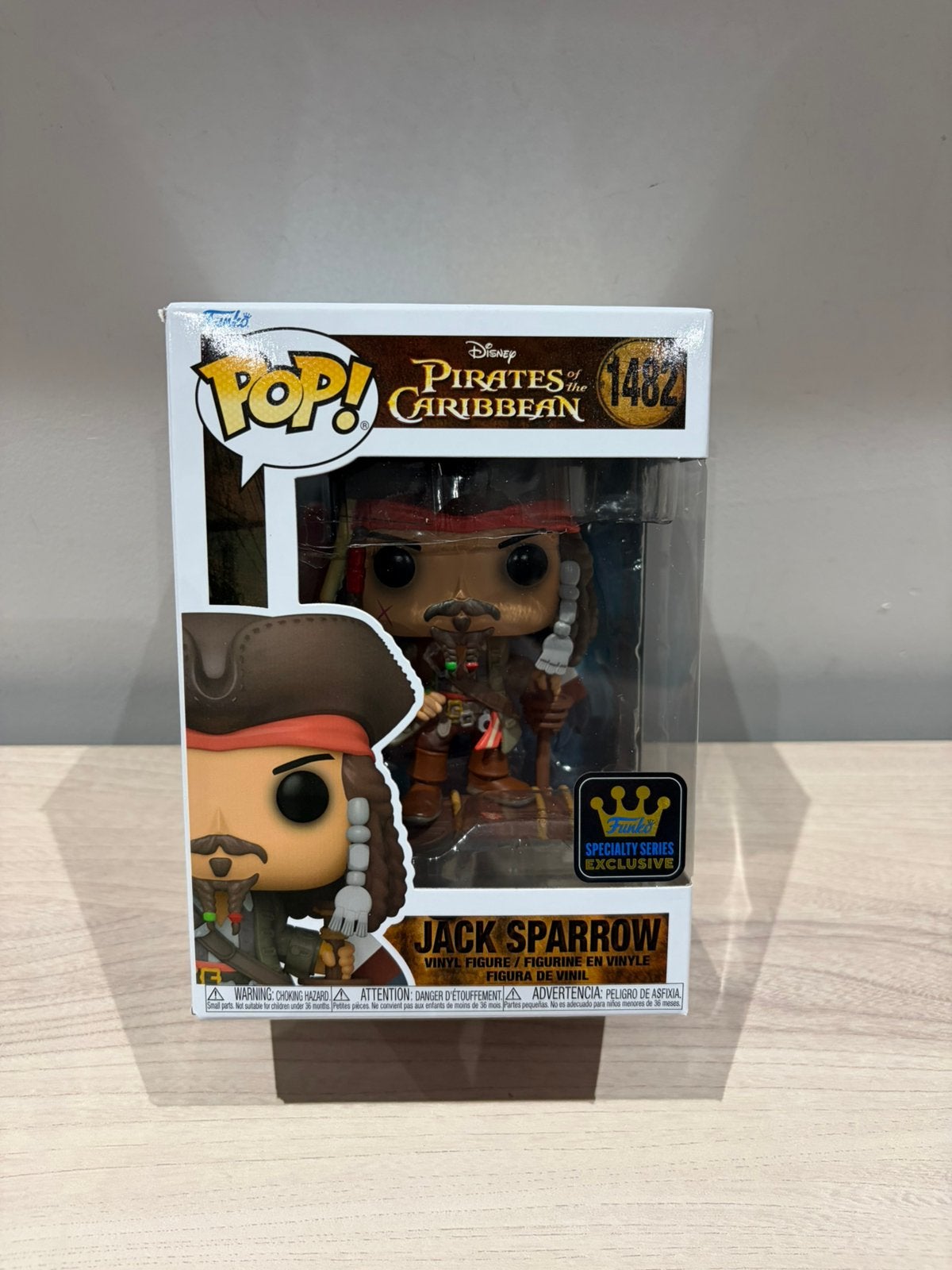 Jack Sparrow 1482 Funko Pop! Disney POTC Specialty Series, Funko Europe, Ophalen of Verzenden, Zo goed als nieuw, 4th floor, 1 Queen Caroline St, London W6 9YN, Verenigd Koninkrijk