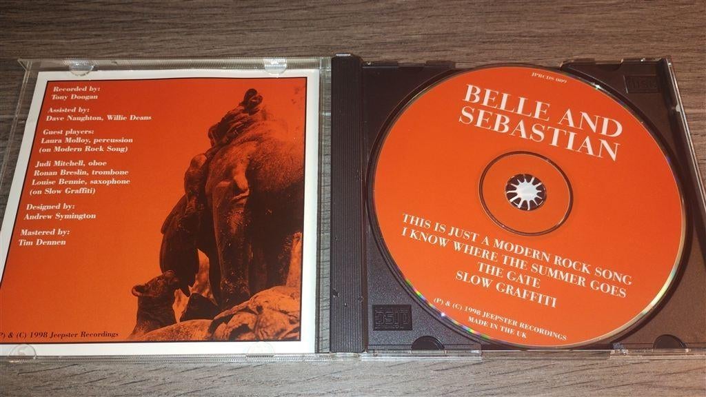 Belle And Sebastian - This Is Just A Modern Rock Song, Ophalen of Verzenden, Zo goed als nieuw, Poprock