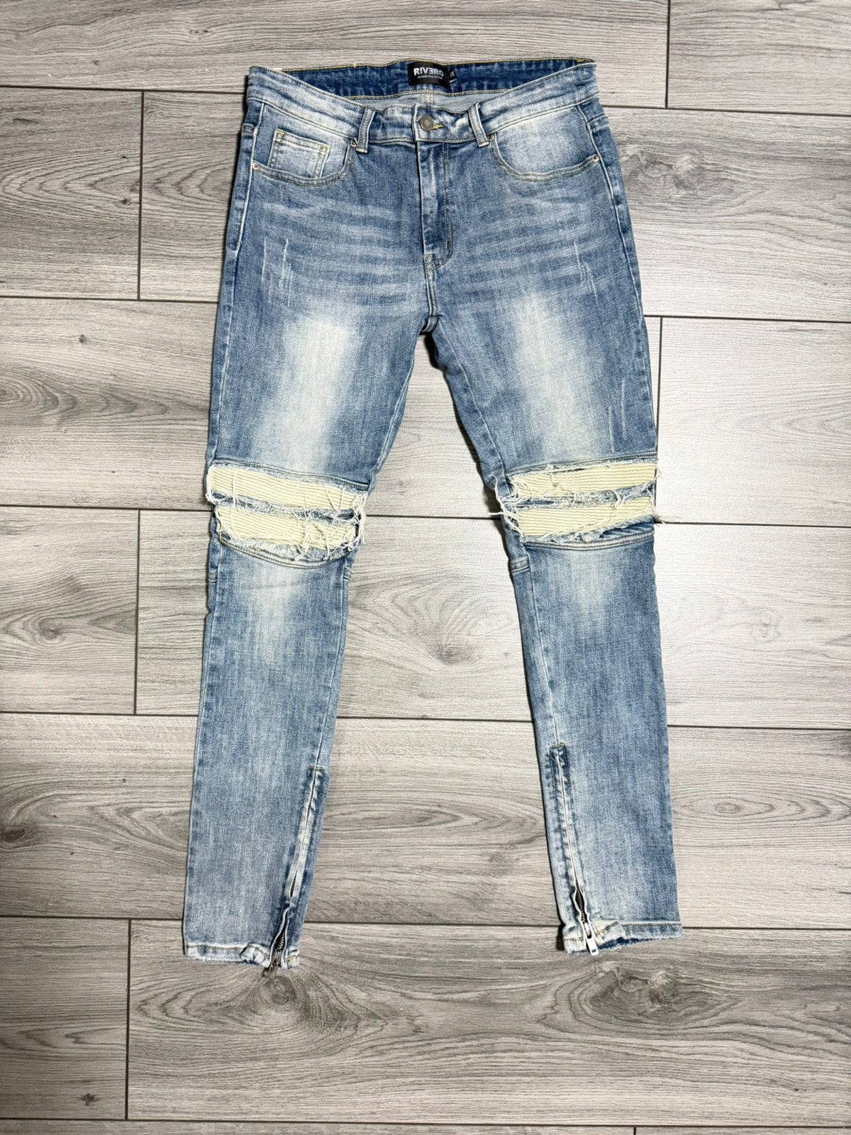 Rivero Spijkerbroek, Ophalen of Verzenden, Zo goed als nieuw, Blauw, W32 (confectie 46) of kleiner