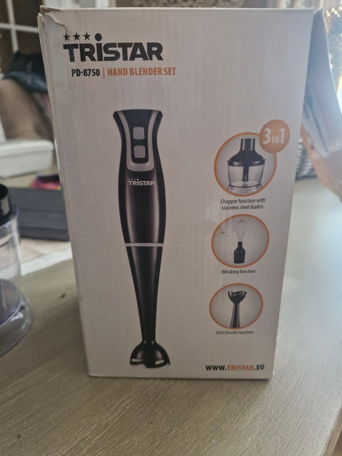 Tristar 3-in-1 Staafmixerset - Zo goed als nieuw, Ophalen, Zo goed als nieuw