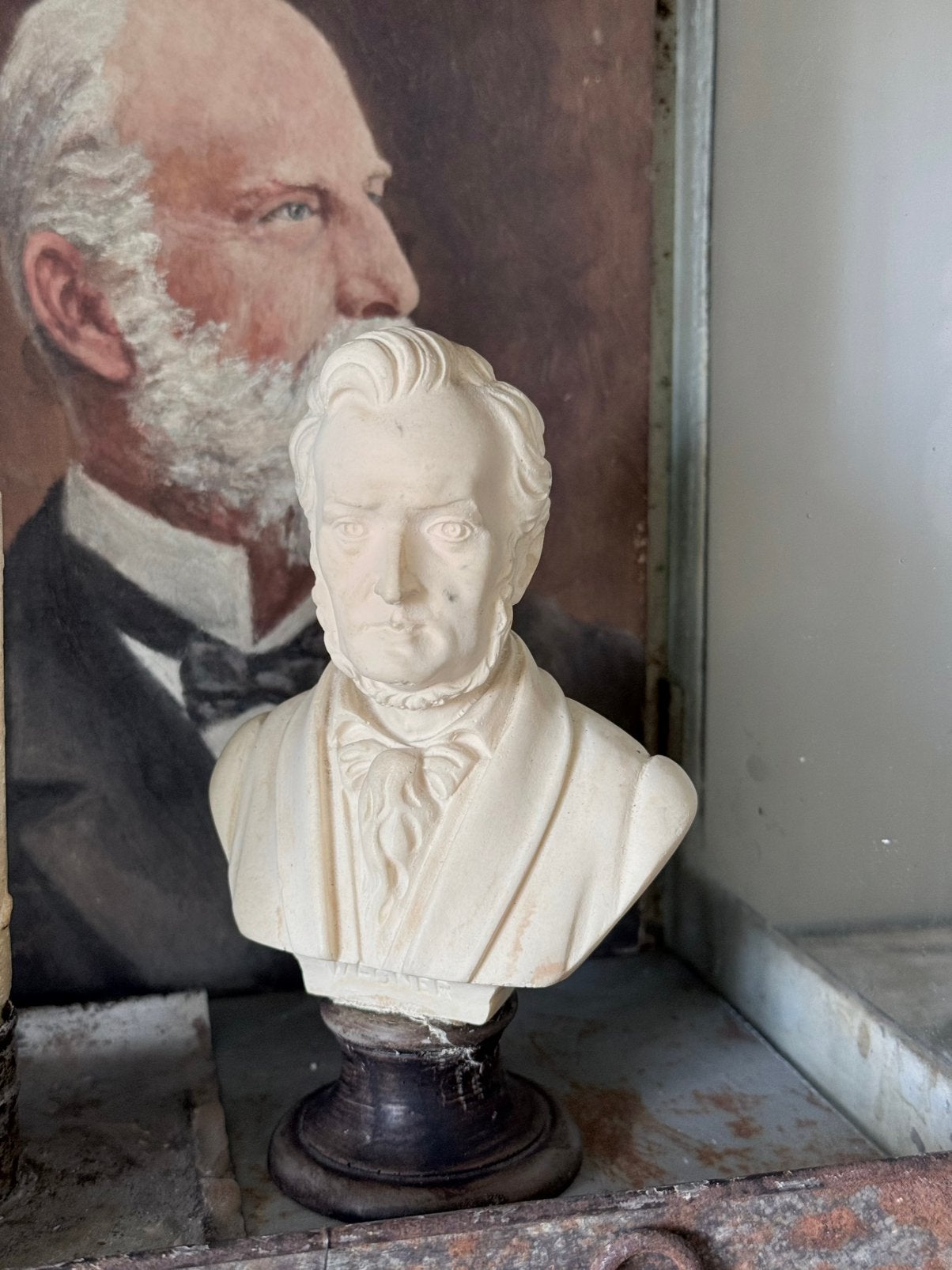Wagner buste / beeldje op sokkel, Ophalen of Verzenden, Buste
