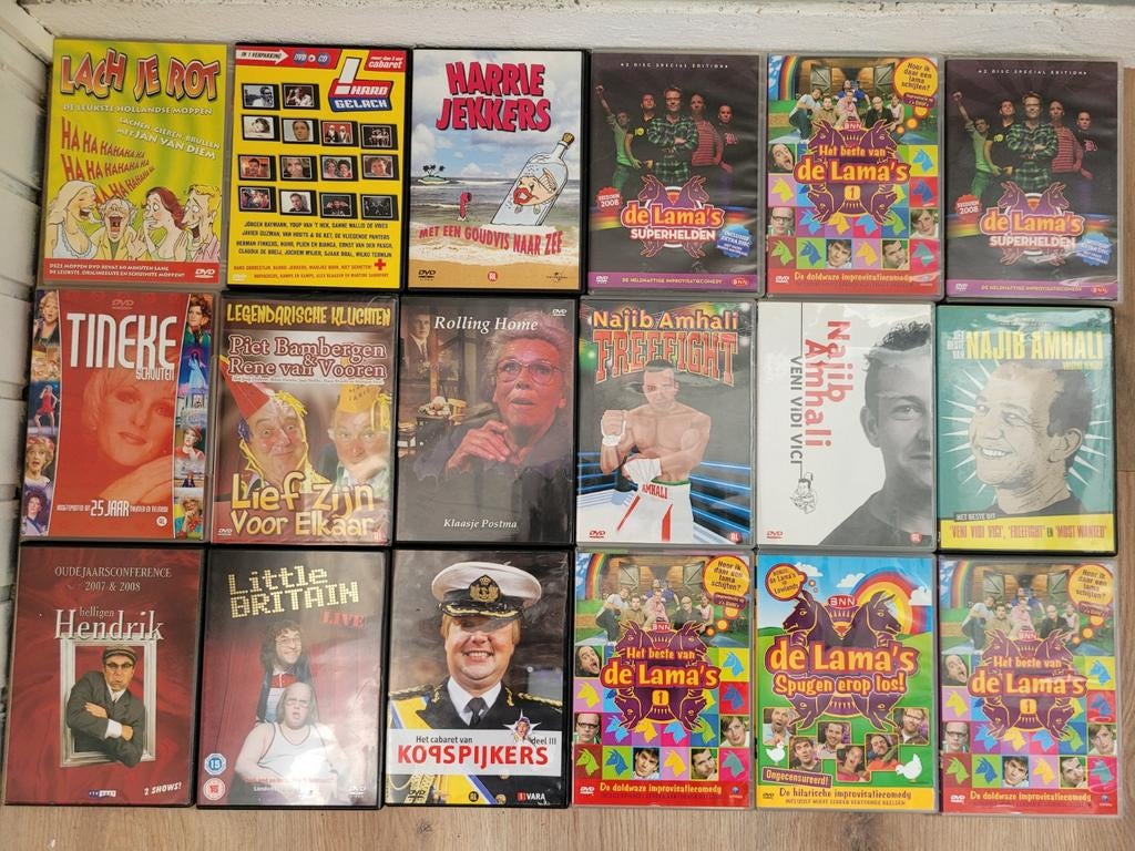 Cabaretiers, Cd's en Dvd's, VHS | Kinderen en Jeugd, Zo goed als nieuw, Alle leeftijden, Ophalen of Verzenden