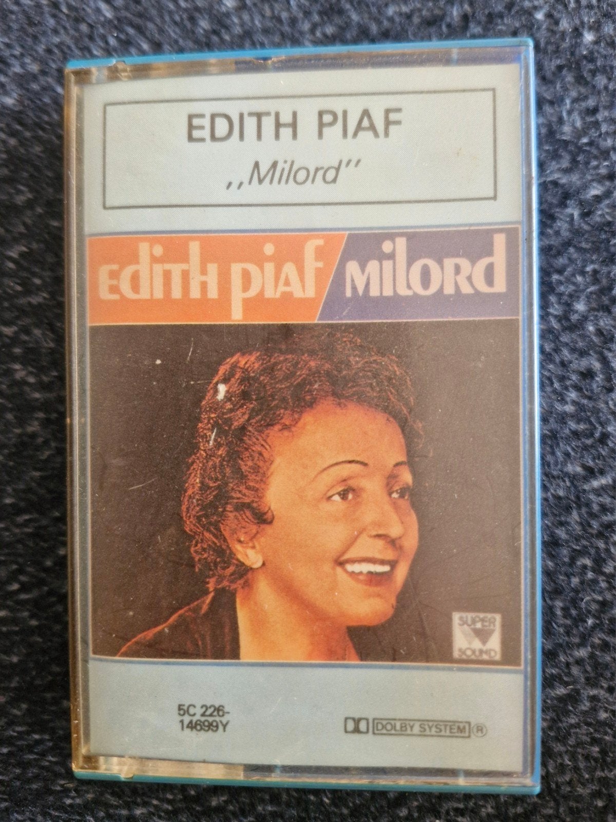 5 Edith Piaf cassettebandjes, Cd's en Dvd's, Gebruikt, 2 t/m 25 bandjes, Overige genres, Ophalen of Verzenden