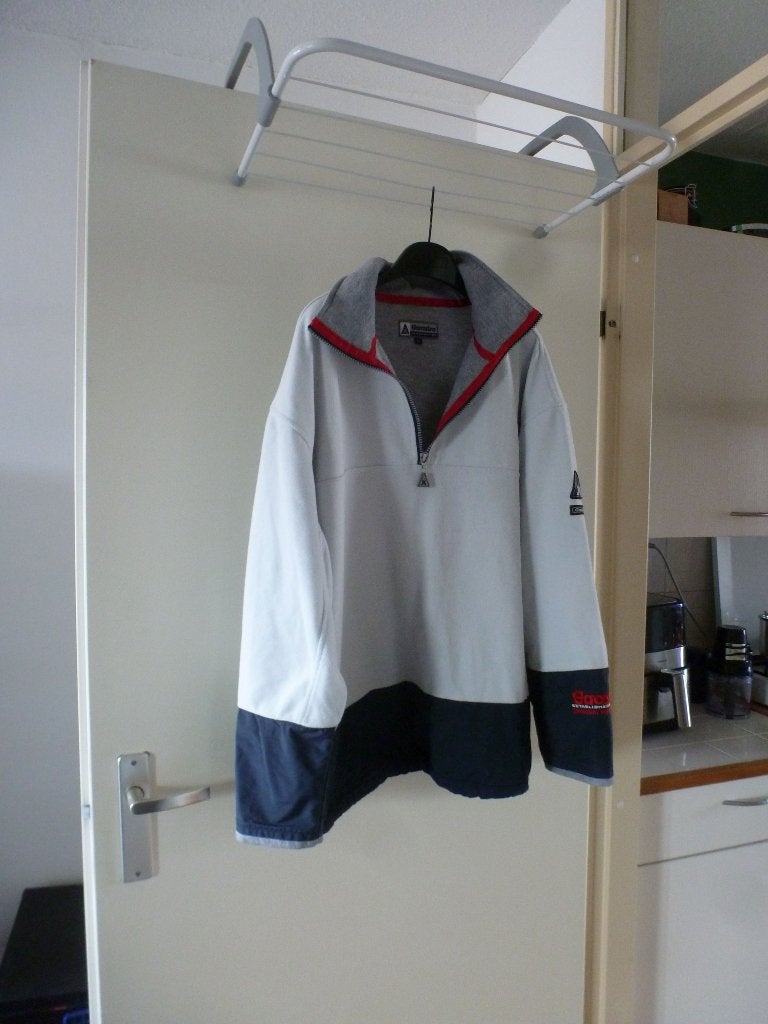 GAASTRA TRUI MET RITS fleece 42 -GRATIS zend, Verzenden, Zo goed als nieuw, Maat 42/44 (L), Wit