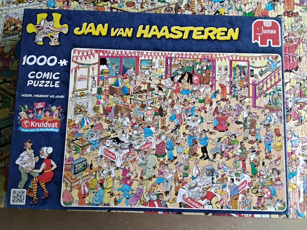 Jan van haasteren, Ophalen, 500 t/m 1500 stukjes, Gebruikt