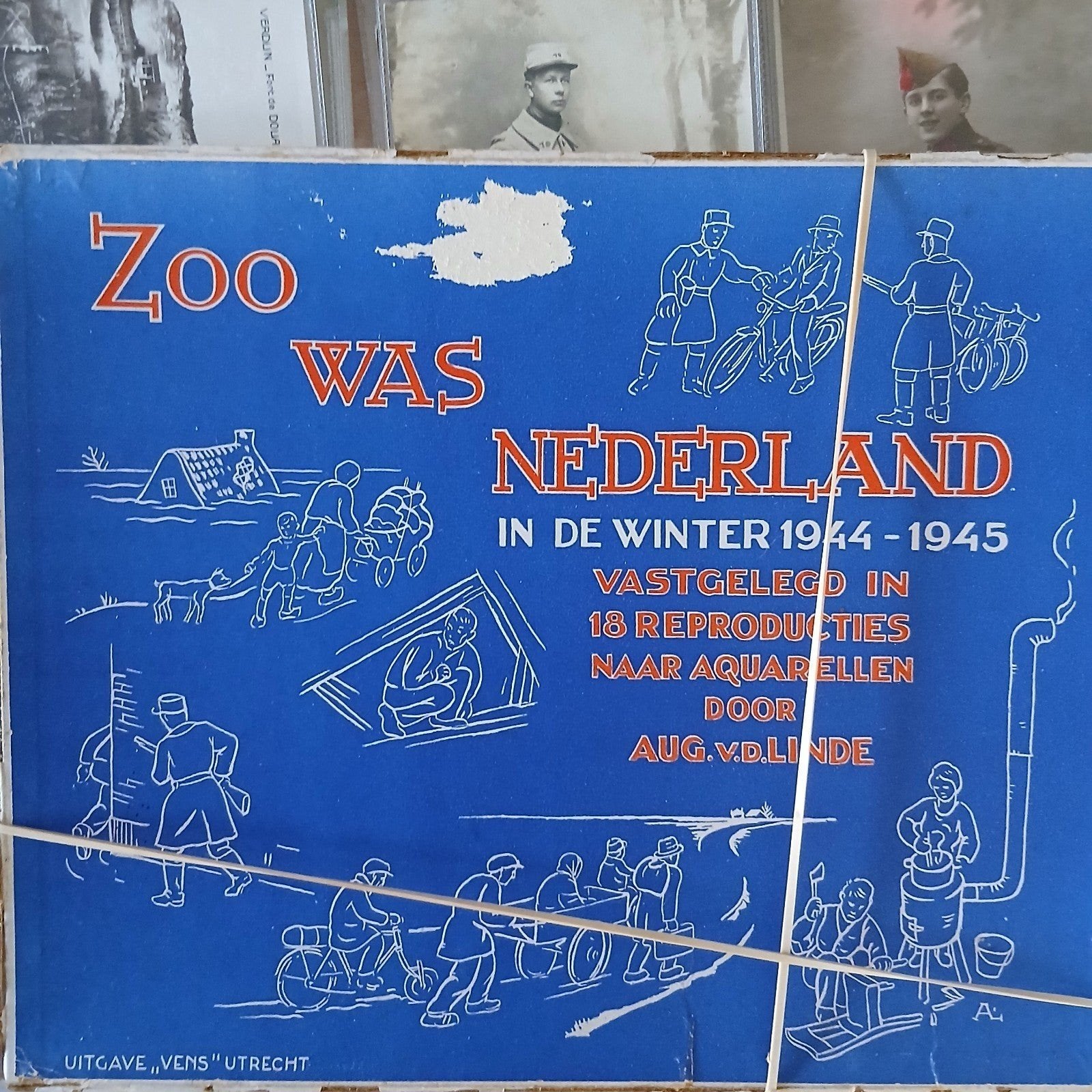 Zoo Was Nederland in de Winter 1944-1945 - 18 Reproducties, Ophalen, Landmacht, Nederland, Boek of Tijdschrift