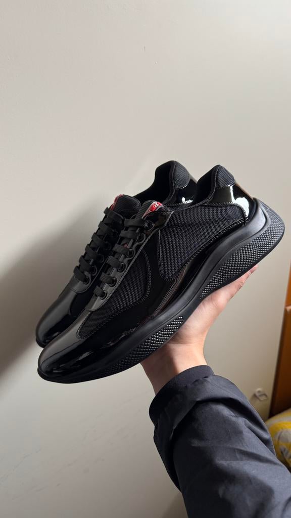 Prada american cup black on black 40 44 45, Ophalen of Verzenden, Nieuw, Zwart