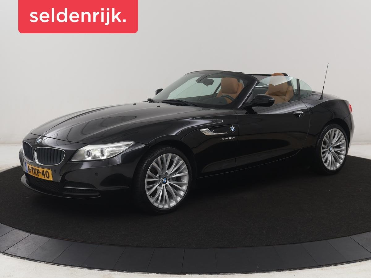 BMW Z4 Roadster sDrive20i Executive | Automaat | Navigatie |, Gebruikt, 4 cilinders, Cabriolet, Zwart