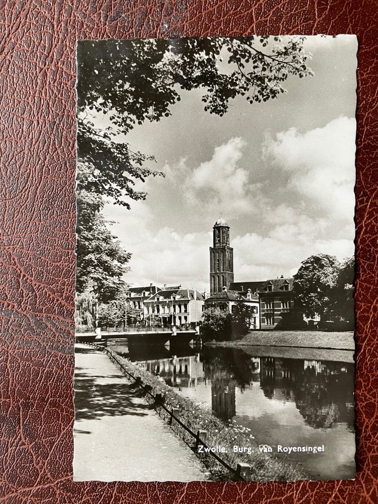 ansichtkaart / kaart van Zwolle, Burg. van Royensingel., Verzenden, 1960 tot 1980, Overijssel
