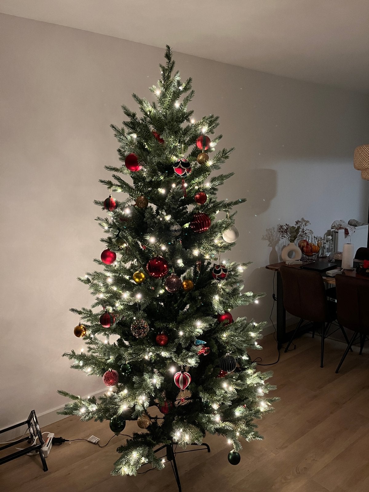 Black Box kunstkerstboom Ardley D 117 H 215 cm, Ophalen of Verzenden, Zo goed als nieuw