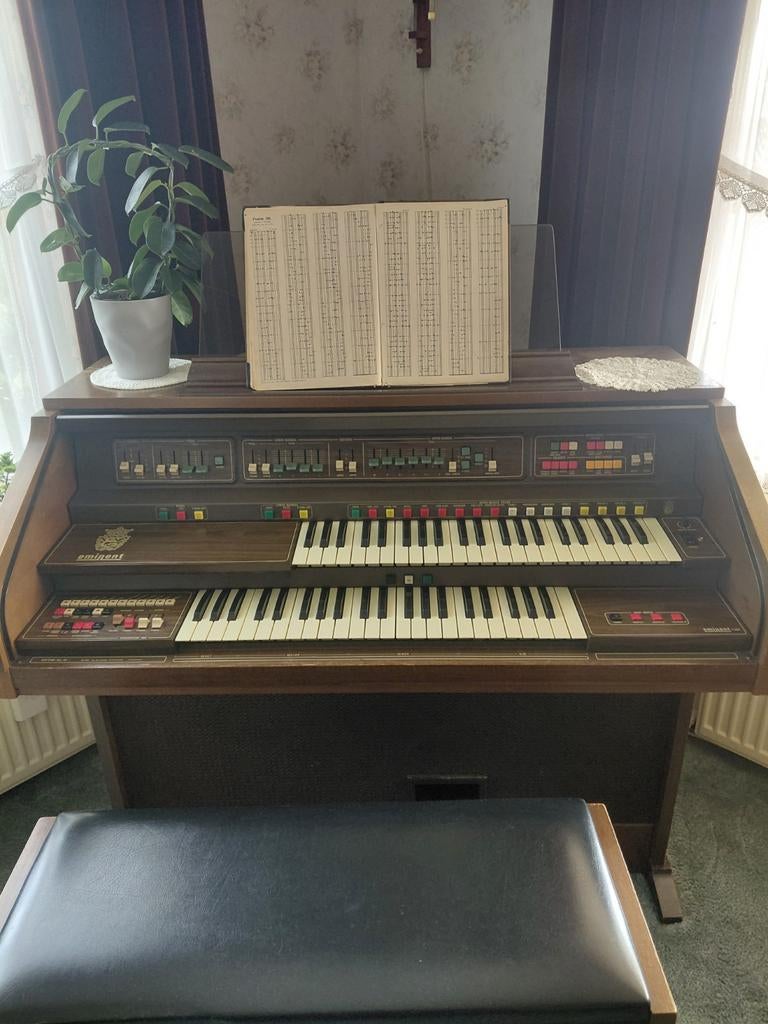 Elektronisch orgel Eminent., Ophalen, Gebruikt, 2 klavieren, Orgel