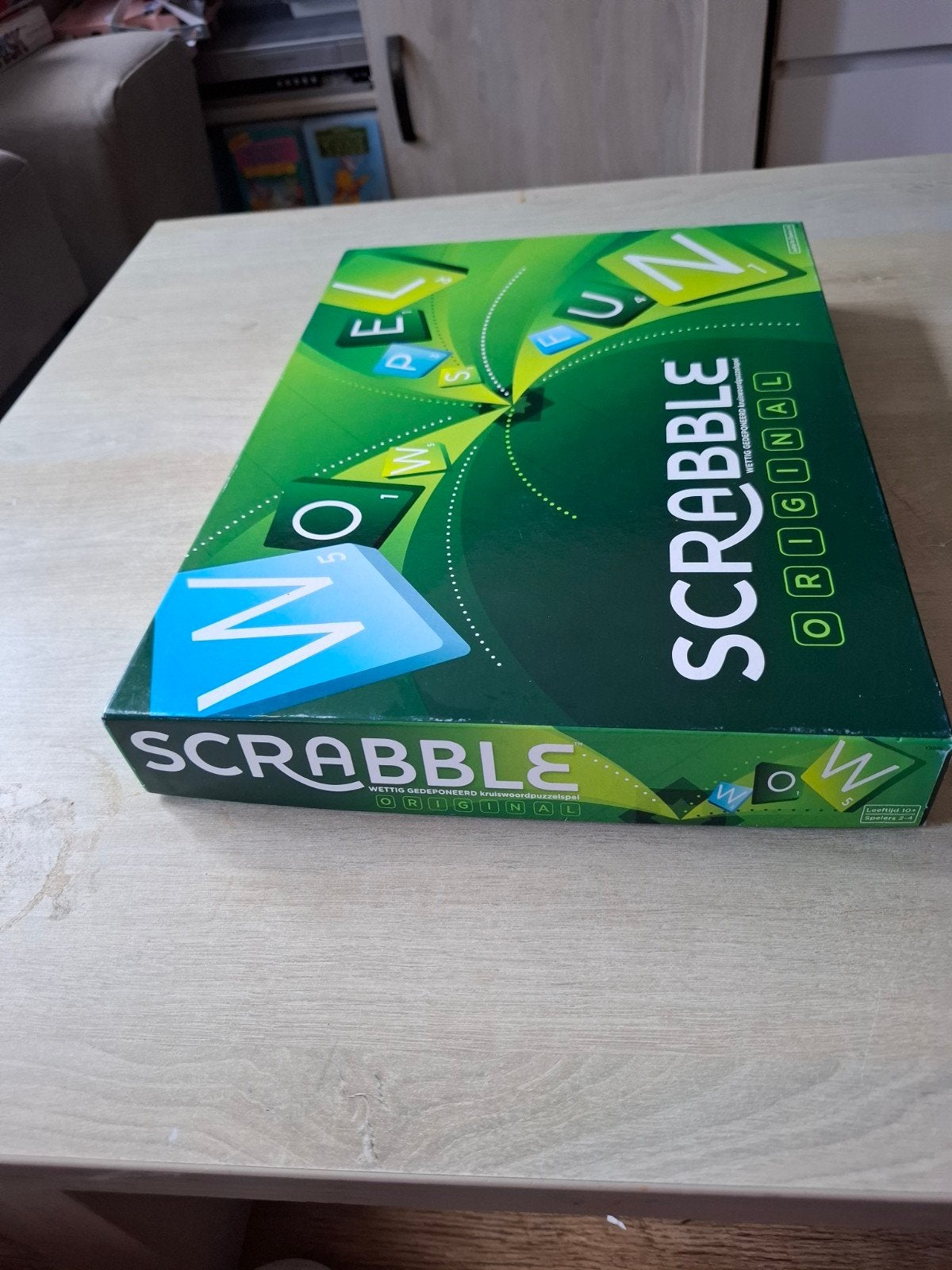 Scrabble Original Bordspel - Zo goed als nieuw, Ophalen of Verzenden, Zo goed als nieuw, Een of twee spelers, Service.nl@mattel.com