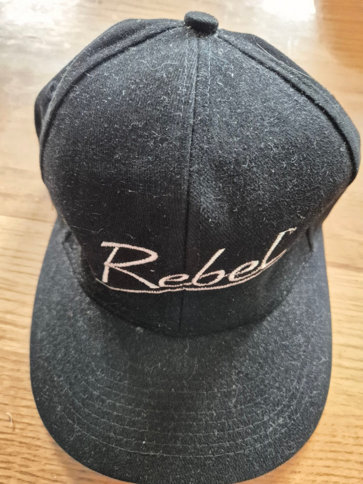 Zwarte 'Rebel' Pet - Gedragen, One Size Fits All, Ophalen of Verzenden