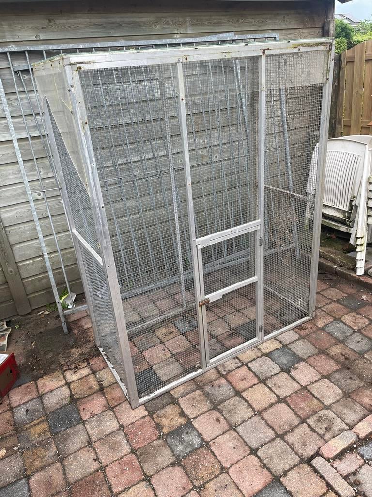 Vogel volière, Dieren en Toebehoren, Ophalen of Verzenden, Aluminium, Volière