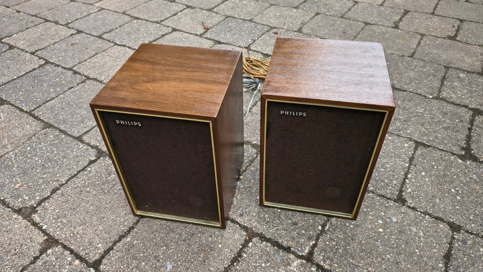 Philips luidsprekers type 22RH411 - Vintage speakers, Philips, Gebruikt, Info@philips.com, Philips