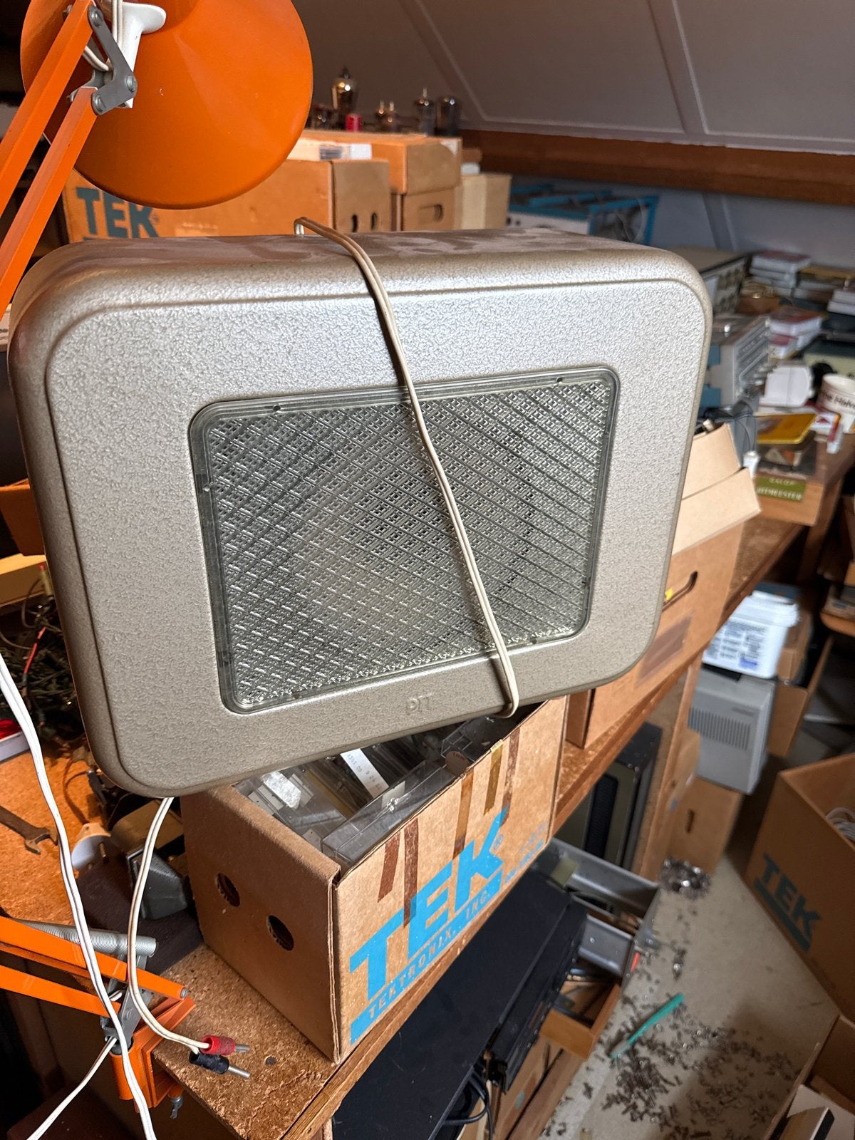 Vintage Philips luidspreker - Retro audio decoratie, Audio, Tv en Foto, Luidsprekers, Philips, Gebruikt, Overige typen, Ophalen of Verzenden