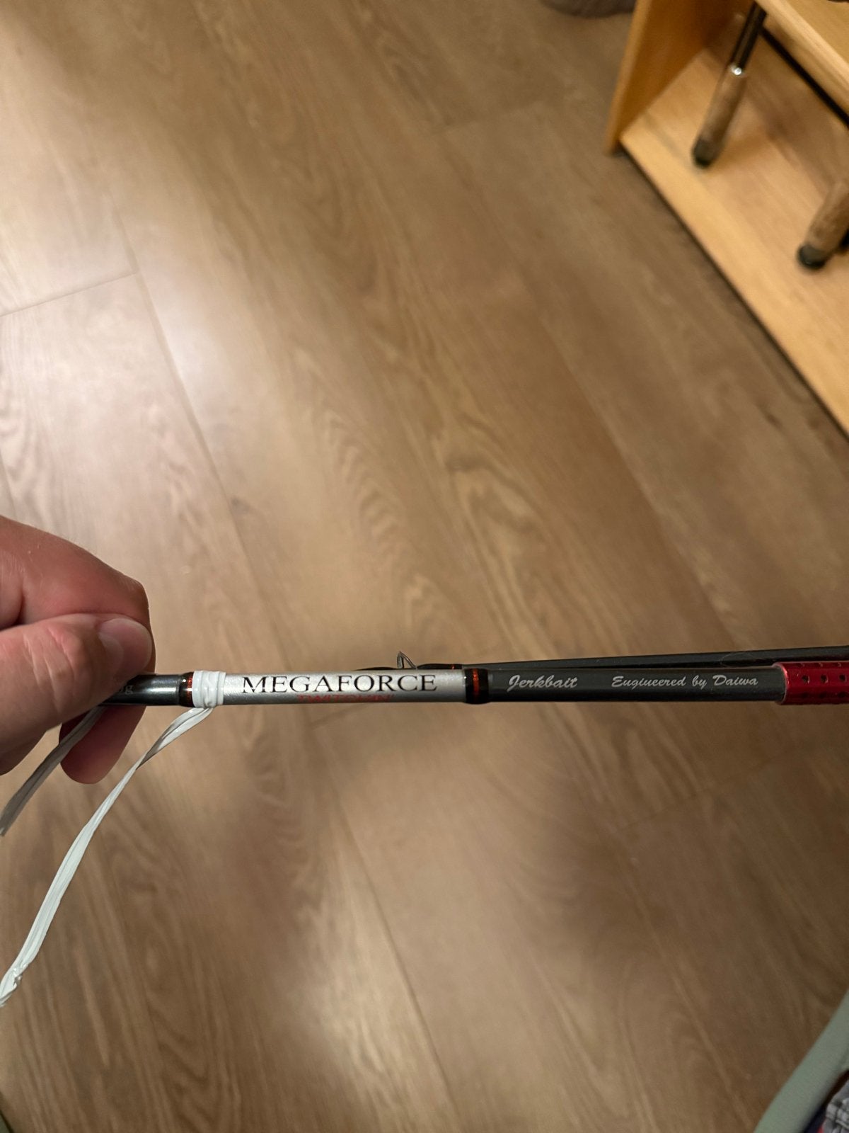 Nette Daiwa Megaforce Twitchin Jerkbait Hengel 1.80m 40-80g, Ophalen, Gebruikt, Werphengel