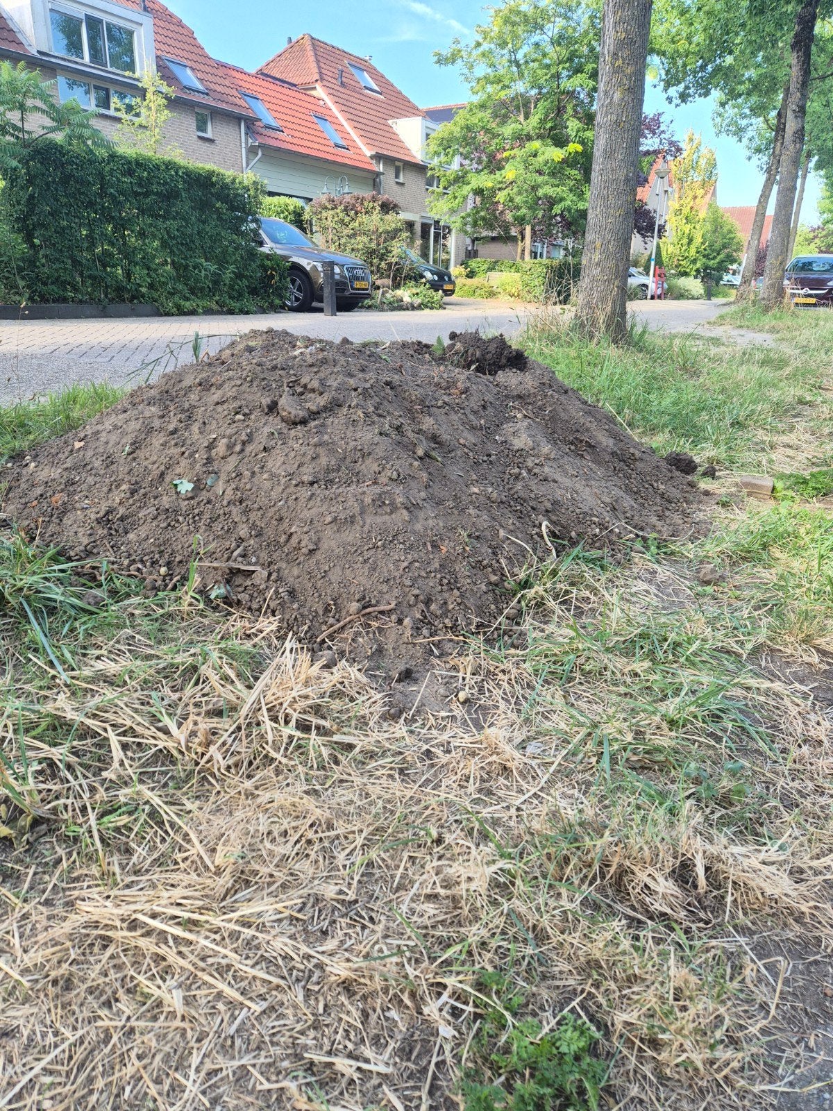 Gratis Ophoogzand/Tuinaarde af te halen, Ophalen, Gebruikt, Ophoogzand