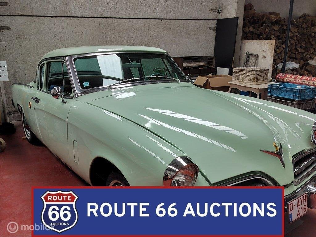 Studebaker Champion | 1953 | Route 66 Auctions, Overige merken, Overige carrosserieën, Zwart, Bedrijf