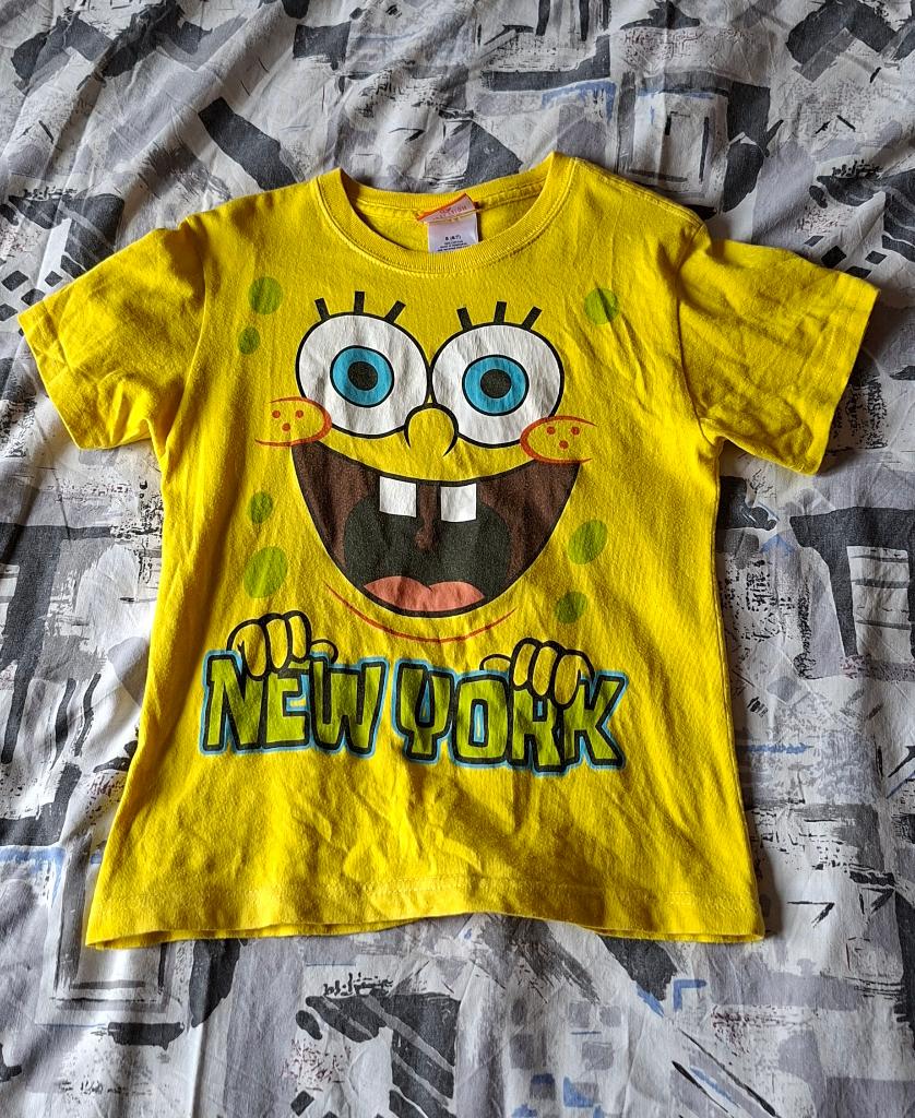 Spongebob t-shirt maat 117 t/m 134 cm (5/6 jaar), Ophalen of Verzenden, Zo goed als nieuw, Nickelodeon, Shirt of Longsleeve