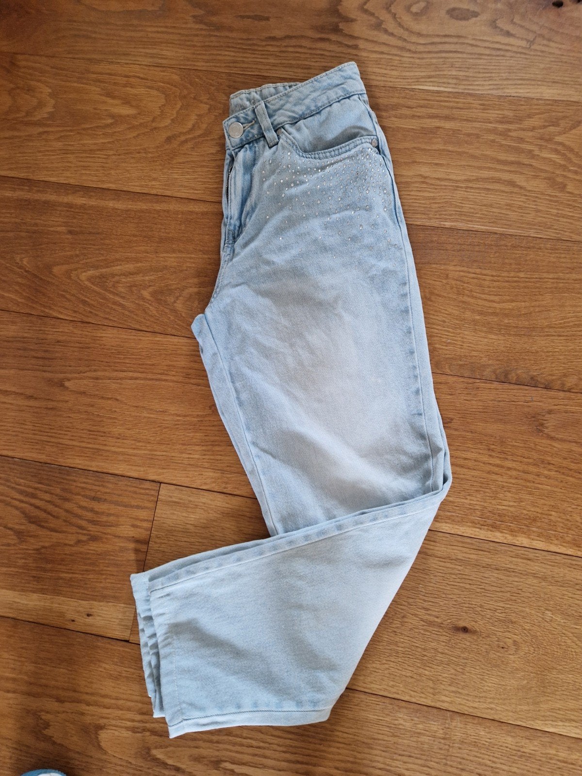 Highwaist jeans XS8, Kinderen en Baby's, Kinderkleding | Maat 158, Ophalen of Verzenden, Meisje, Broek